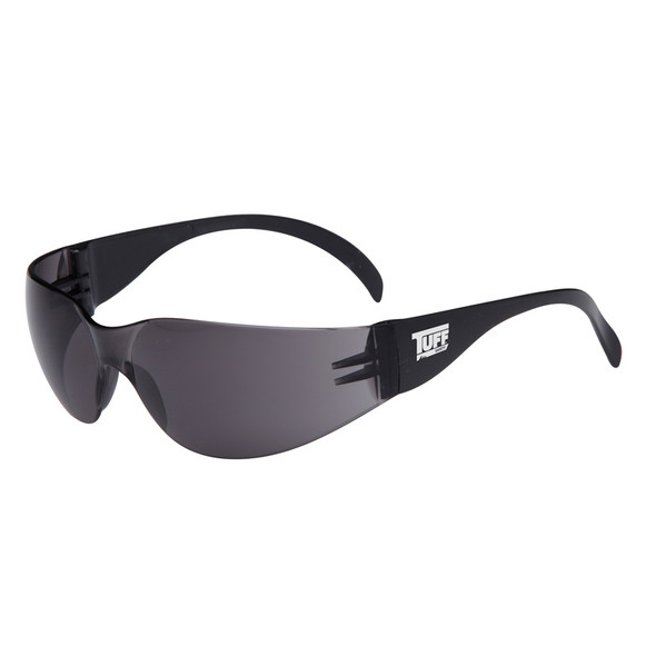 TUFF ECONOMY SAFETY GLASSES - SMOKE