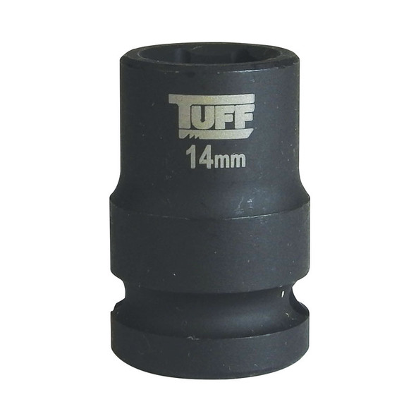 TUFF 14MM IMPACT SOCKET SHORT 1/2