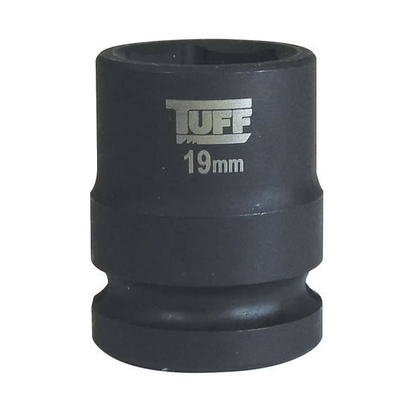 TUFF 19MM IMPACT SOCKET SHORT 1/2