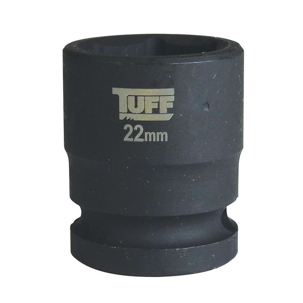 TUFF 22MM IMPACT SOCKET SHORT 1/2