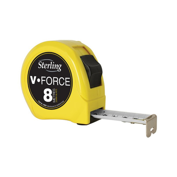 STERLING 8M X 25MM V-FORCE METRIC TAPE